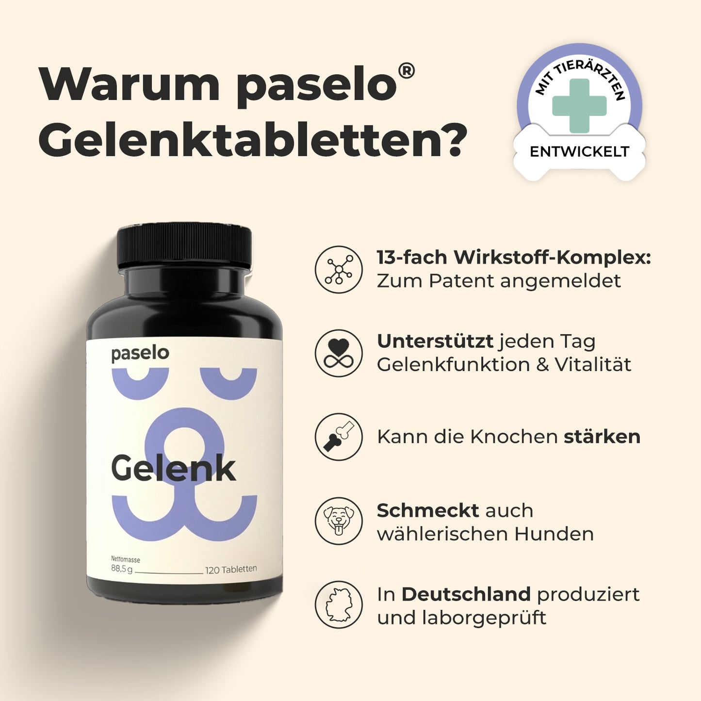 Gelenktabletten für Hunde