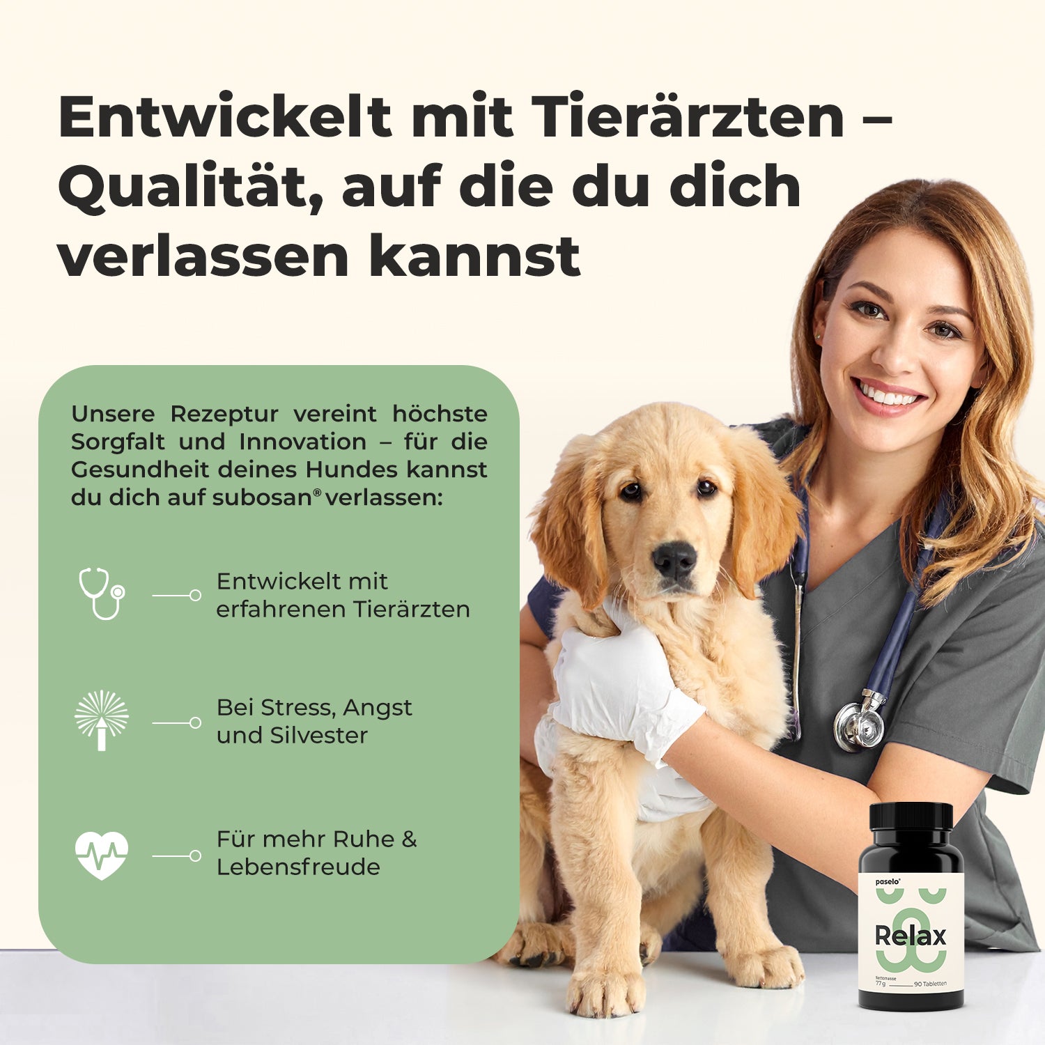 Relax - Beruhigungsmittel für Hunde