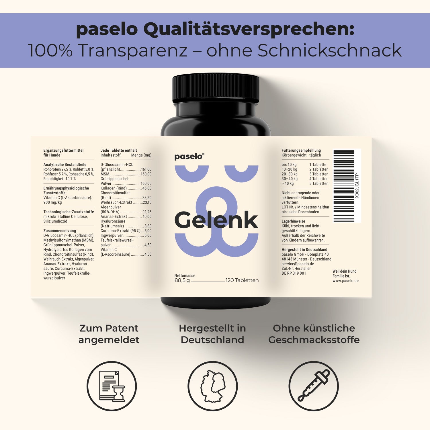 Gelenktabletten für Hunde